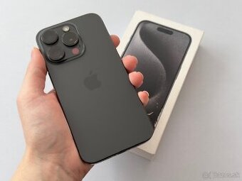 iPhone 15 Pro 128GB Black Titanium
