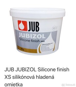 Silikonova omietka biela