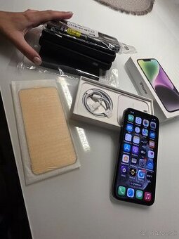 iPhone 14 – 128 GB – Modrý Stav ako nový, 100 % batéria