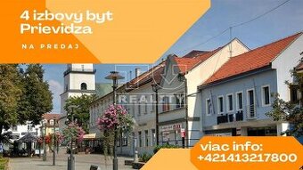 4-izbový byt pripravený na nasťahovanie, tichá lokalita,...