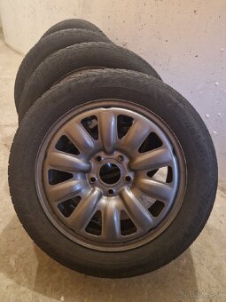 Predám sadu hybrid. diskov 6,5Jx16 5x114,3 ET50 + zimné pneu