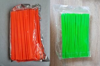 Predám návleky na špajdle - oranžové a zelené