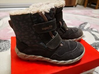 Nepremokavé čižmy snehule Superfit 29 dievčenské gore-tex