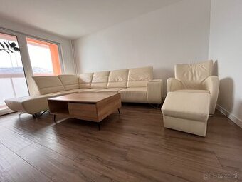 Predám kožený gauč PHASE v tvare L