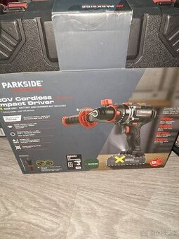 Parkside príklepová vrtacka aku 20v