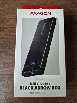 Externý box - AXAGON M.2 NVMe SSD, USB-C 10 Gbps