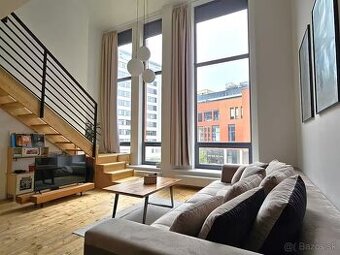 VOĽNÝ IHNEĎ Prenájom moderného 3,5 i loftu v Ružinove