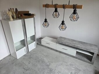 Obývacia stena Betón dekor