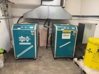 Prodávám Dva použité šroubové kompresory RENNER RS 30, r. v.