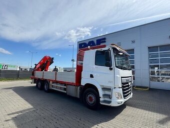 DAF CF 460 valník hydraulická ruka FASSI 235-8,EURO 6 ,TOP