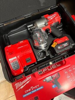 Milwaukee M18 ONEFHIWF34-502X – aku rázový utahovák ¾″2×5Ah