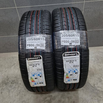 Letné pneumatiky 205/60 R15 CONTINENTAL