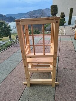 Drevená učiaca veža