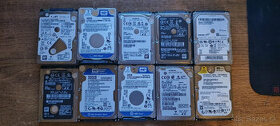2.5" a 3.5" pevné disky SATA - 120GB až 3TB