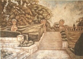 Nová samolepiaca freska CANDIS Scalinata A007 - 1