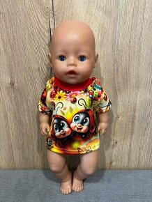 Tričko pre bábiku BABY BORN - 43 cm, lienka