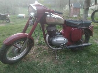 Jawa 250/559 bez TP a ŠPZ