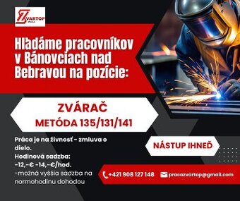 Zvárač oceľ, hliník BN