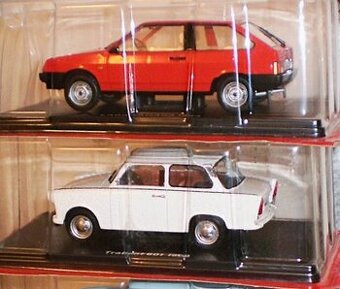 LADA SAMARA , TRABANT 601 , 1:24 , HACHETTE