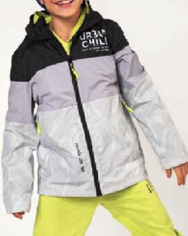 Šedo čierna vetrovka COCCODRILLO, v. M/L,v.152-164