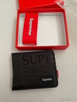 Supreme peňaženka čierna