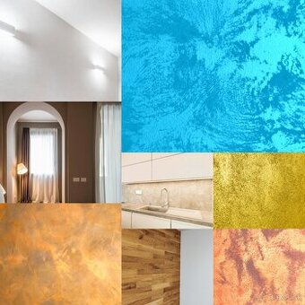 Maľovky, nátery, omietky