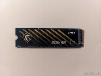 MSI SPATIUM M450 1TB, M.2 2280, NVMe v záruke