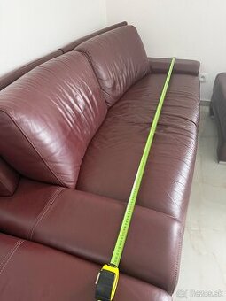 Kožená sedacia súprava