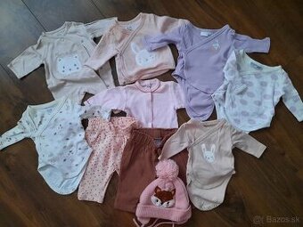 Oblečenie pre novorodenca, veľkosť 50-56