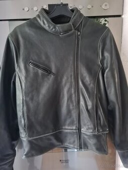 Kožená bunda pánska S