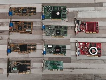 Predám staré grafické karty