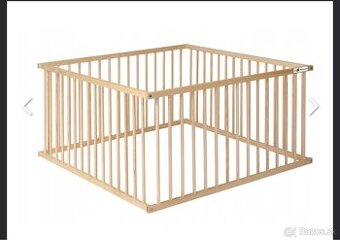 detska drevena ohradka 120x120cm WILSONDO