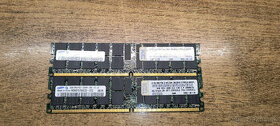 Serverové DDR2 - DDR3 - DDR4 pamäte
