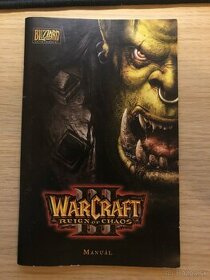 Warcraft 3 PC CD slovensky manual