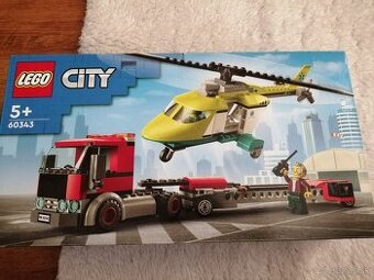 Lego City- preprava vrtuľníka