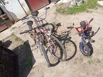 Predám viac druhov bicyklov