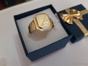 Pánsky pečatný prsten, 5,66g, Velkost 76