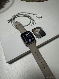 Apple watch series 9 GPS 41 mm - hviezdne biela