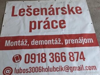 Lešenárske práce