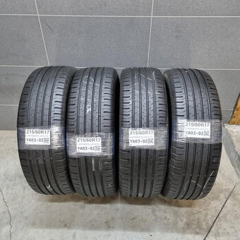 Letné pneumatiky 215/60 R17 CONTINENTAL DOT3716
