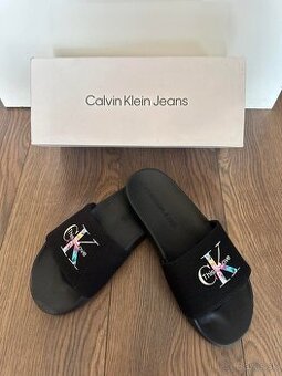 Šľapky bazénové Calvin Klein - 1