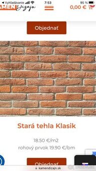 Tehlovy obklad