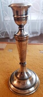 art deco svietniky, svietniky Sandrik a soška anjela, amfora