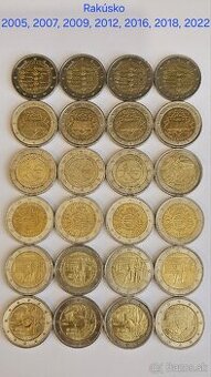 Obehové pamätné 2€ mince EÚ