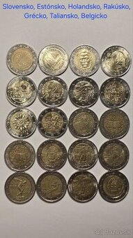 Obehové pamätné 2€ mince EÚ