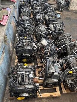 Predám funkčný  motor-BXE, BKD, BLS, BFB, CBA, CBD, D4FB, BR