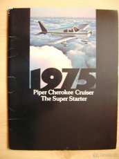Predám, prospekty PIPER Cherokee Cruiser z roku 1975.