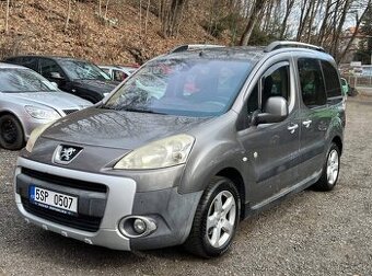 Peugeot Partner TeePee 1.6 HDI 80KW tažné klima senzory 2010