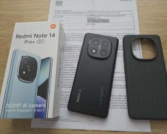 Xiaomi Redmi Note 14 Pro+ 12GB/512GB, top stav, zaruka