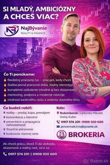 Obchodný konzultant – flexibilná práca s vysokým príjmom